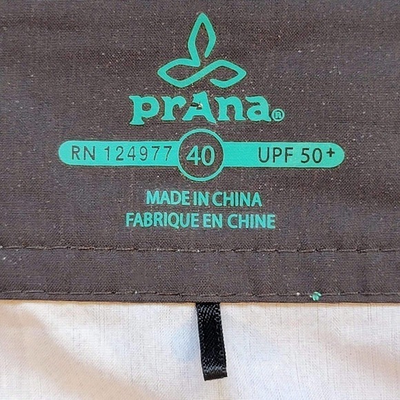 PrAna High Seas Board 9" Shorts Swim Trunks UPF 50+ Beach Mens 40 Printed - Picture 8 of 10